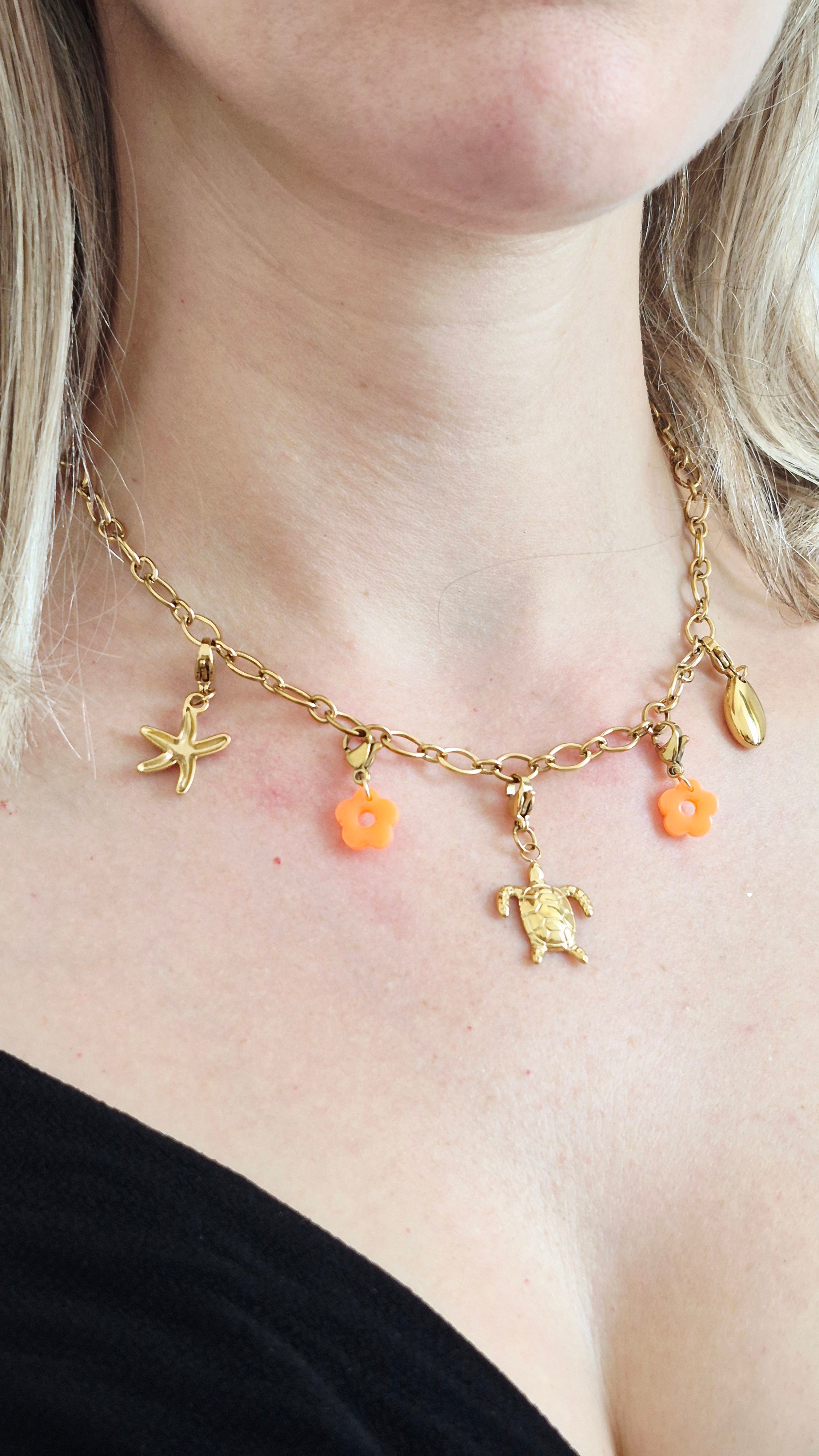 Collier charms collection soleil