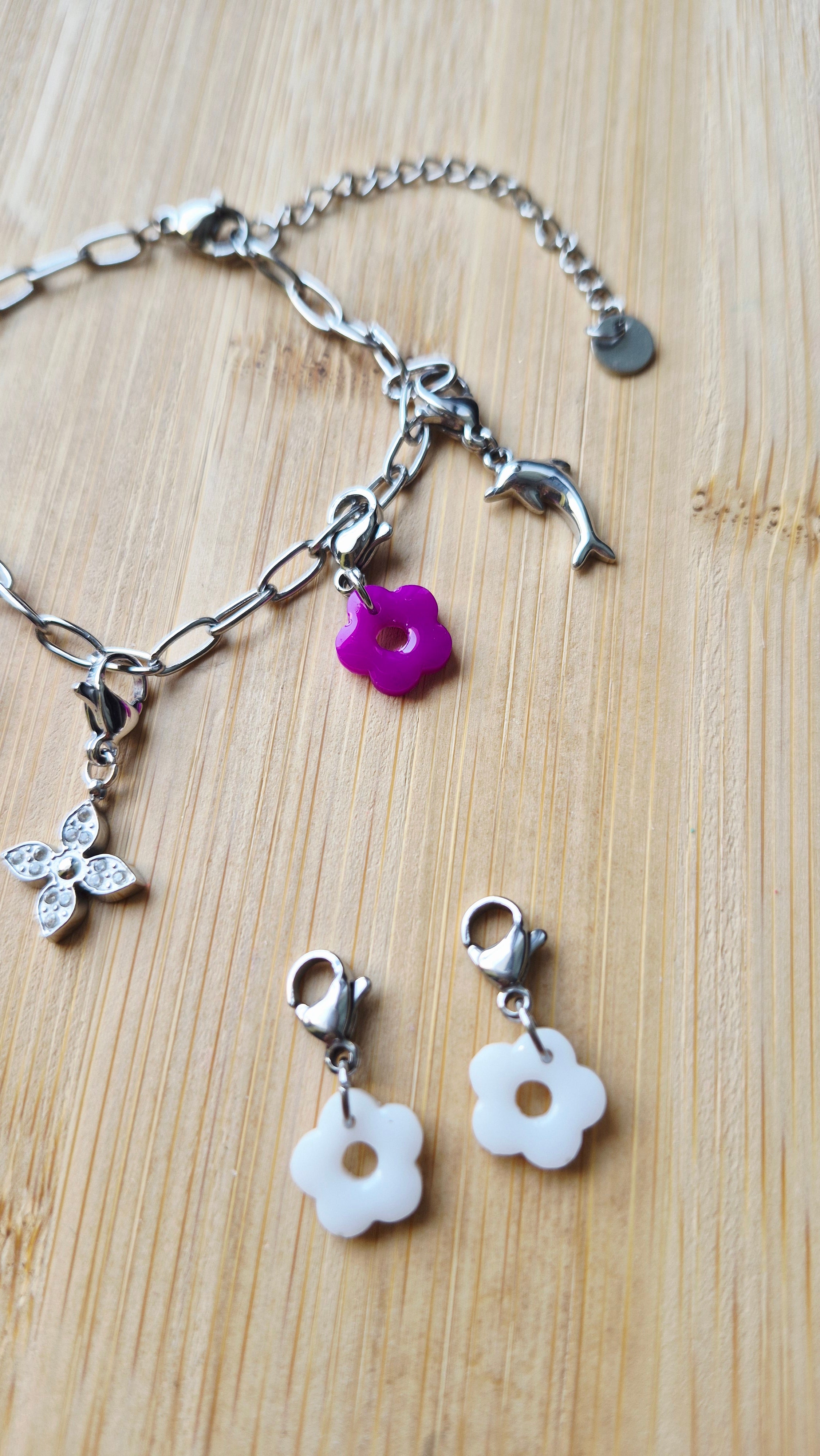 Bracelet charms collection élégance