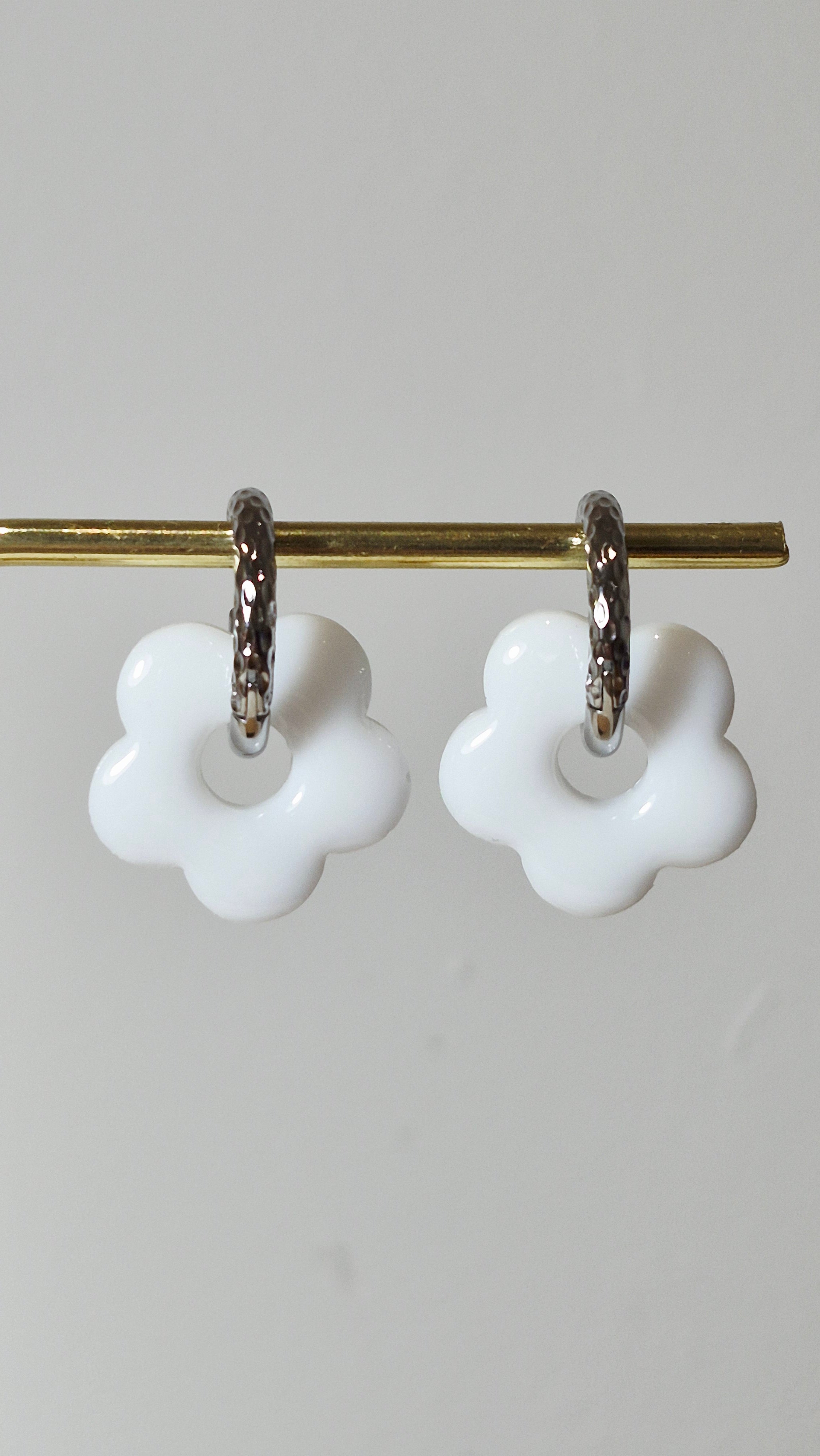 Pampilles fleurs 5 pétales unies