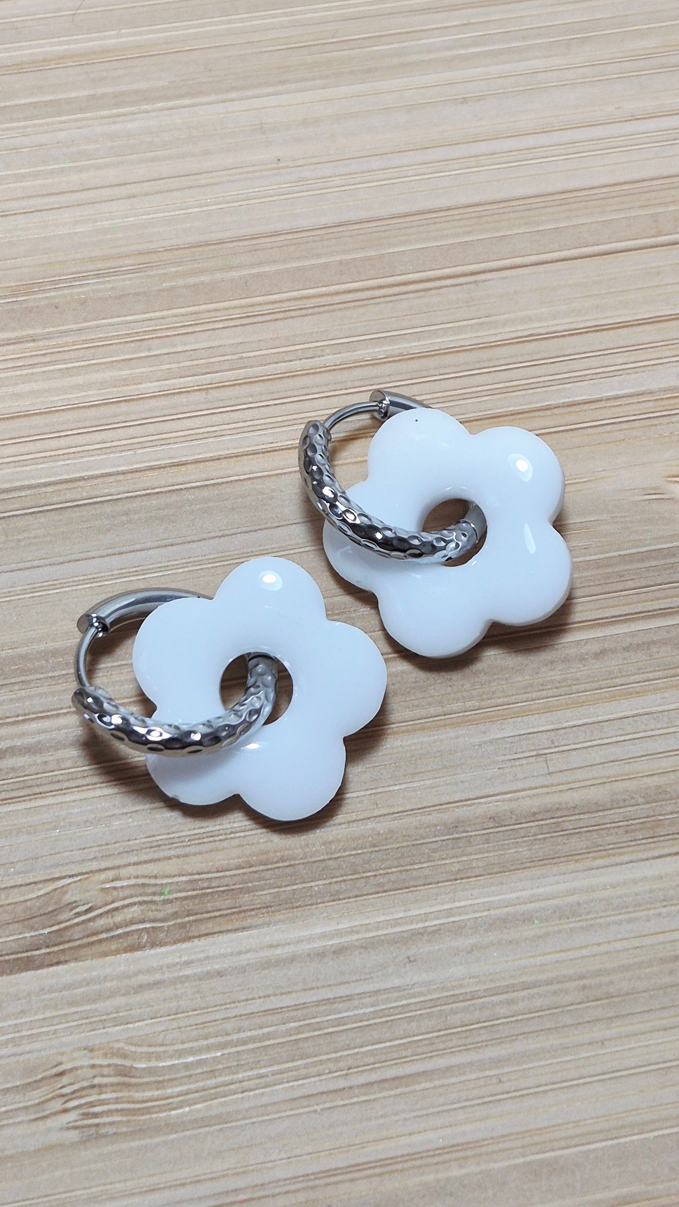 Pampilles fleurs 5 pétales unies