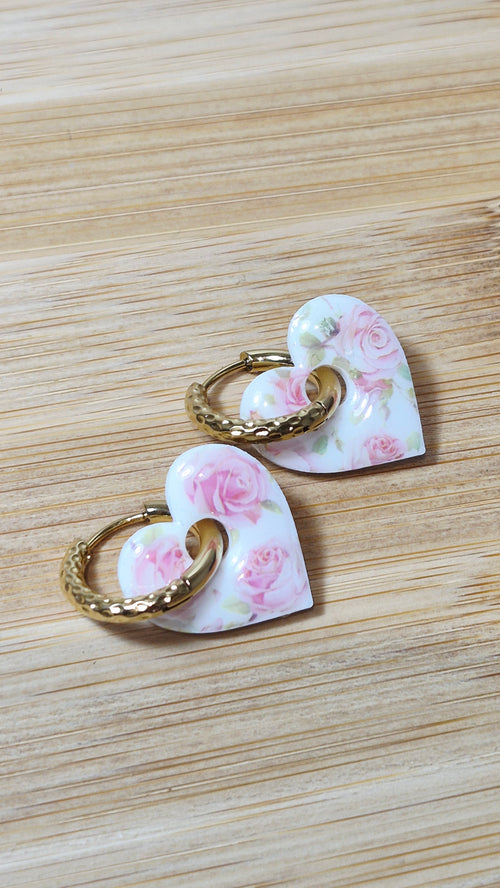 Coeurs à motifs