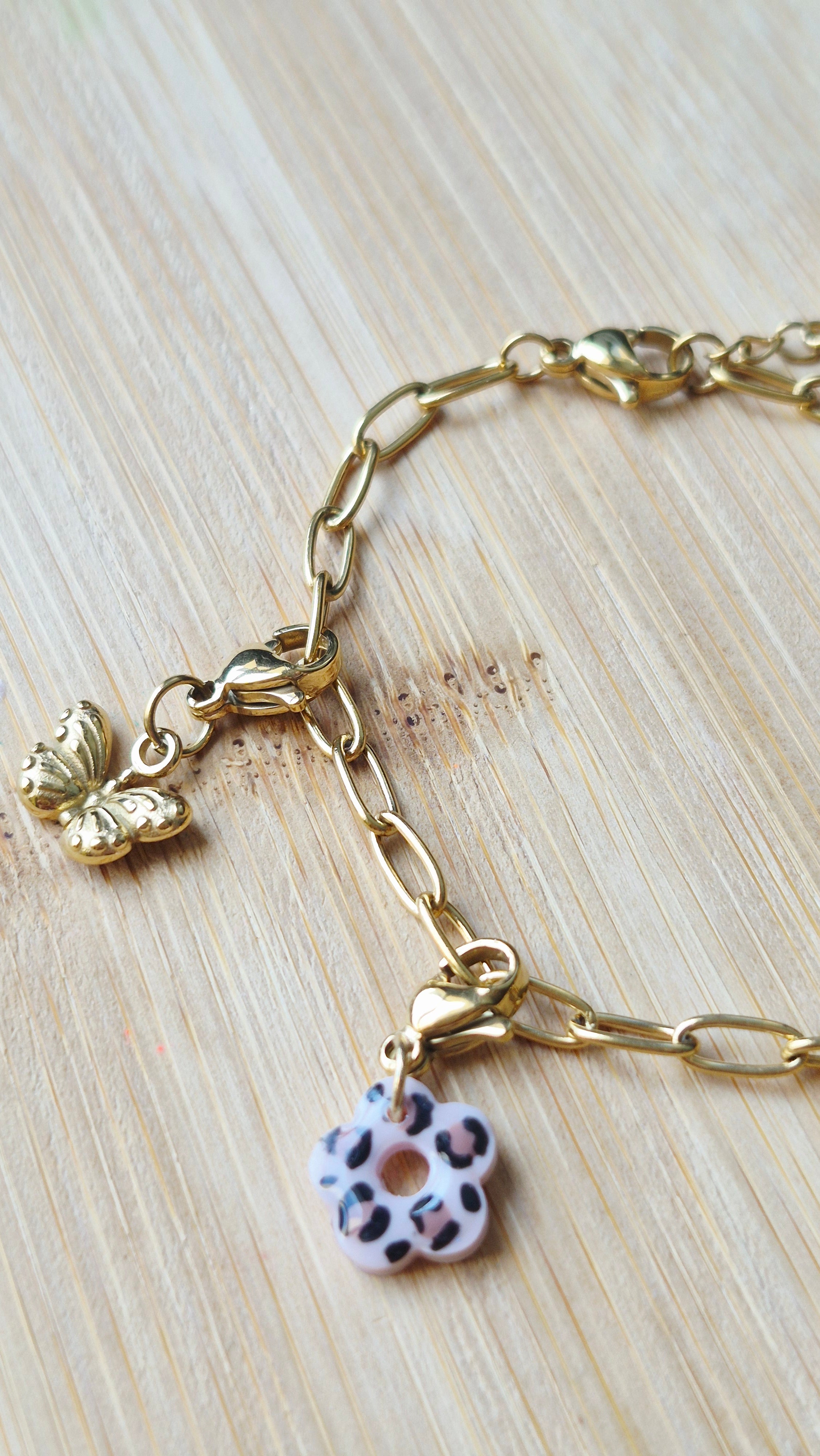 Bracelet charms collection féline