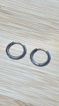 Créoles enfants argenté 10mm