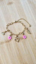 Bracelet charms collection pastel