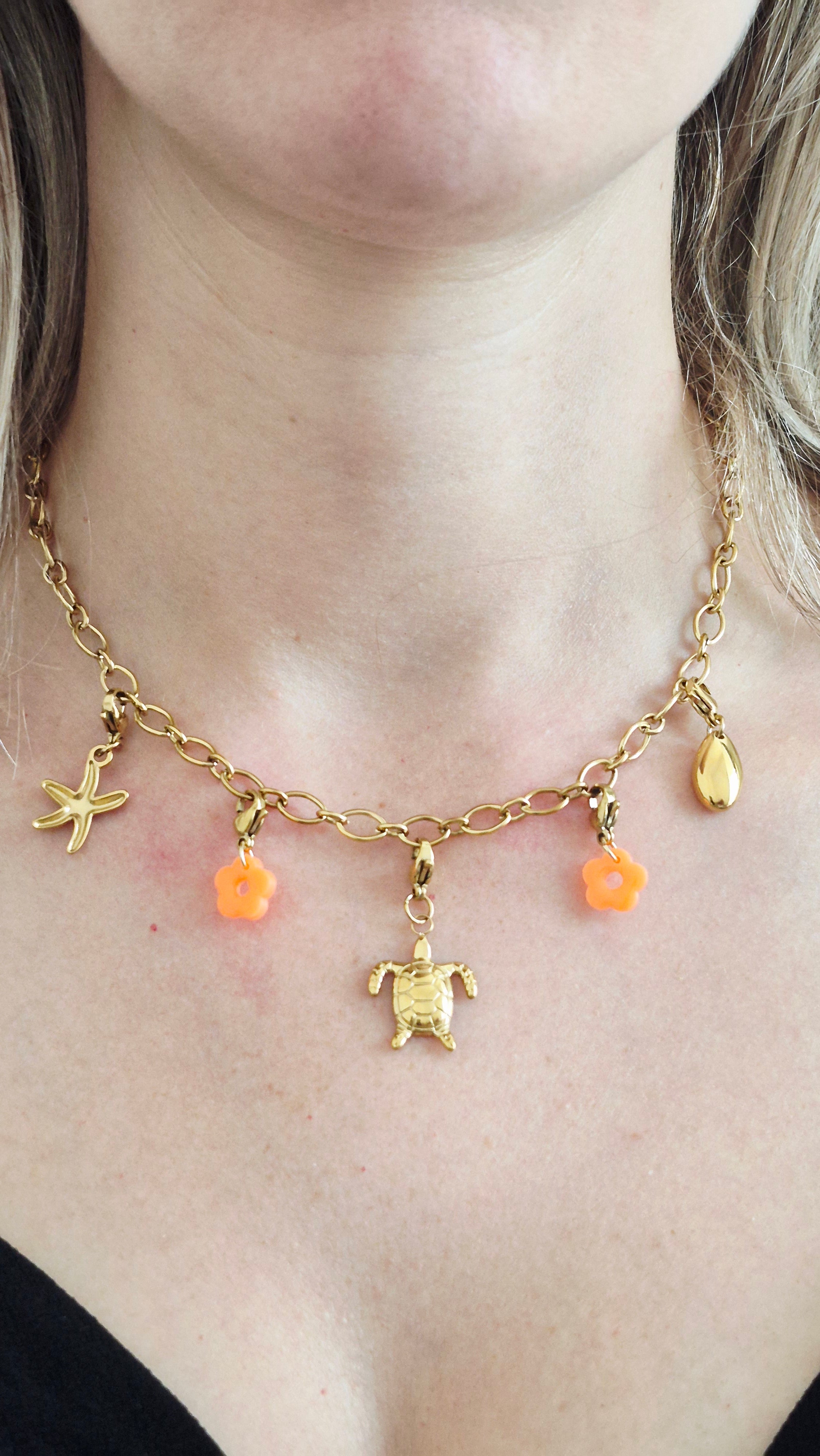 Collier charms collection soleil
