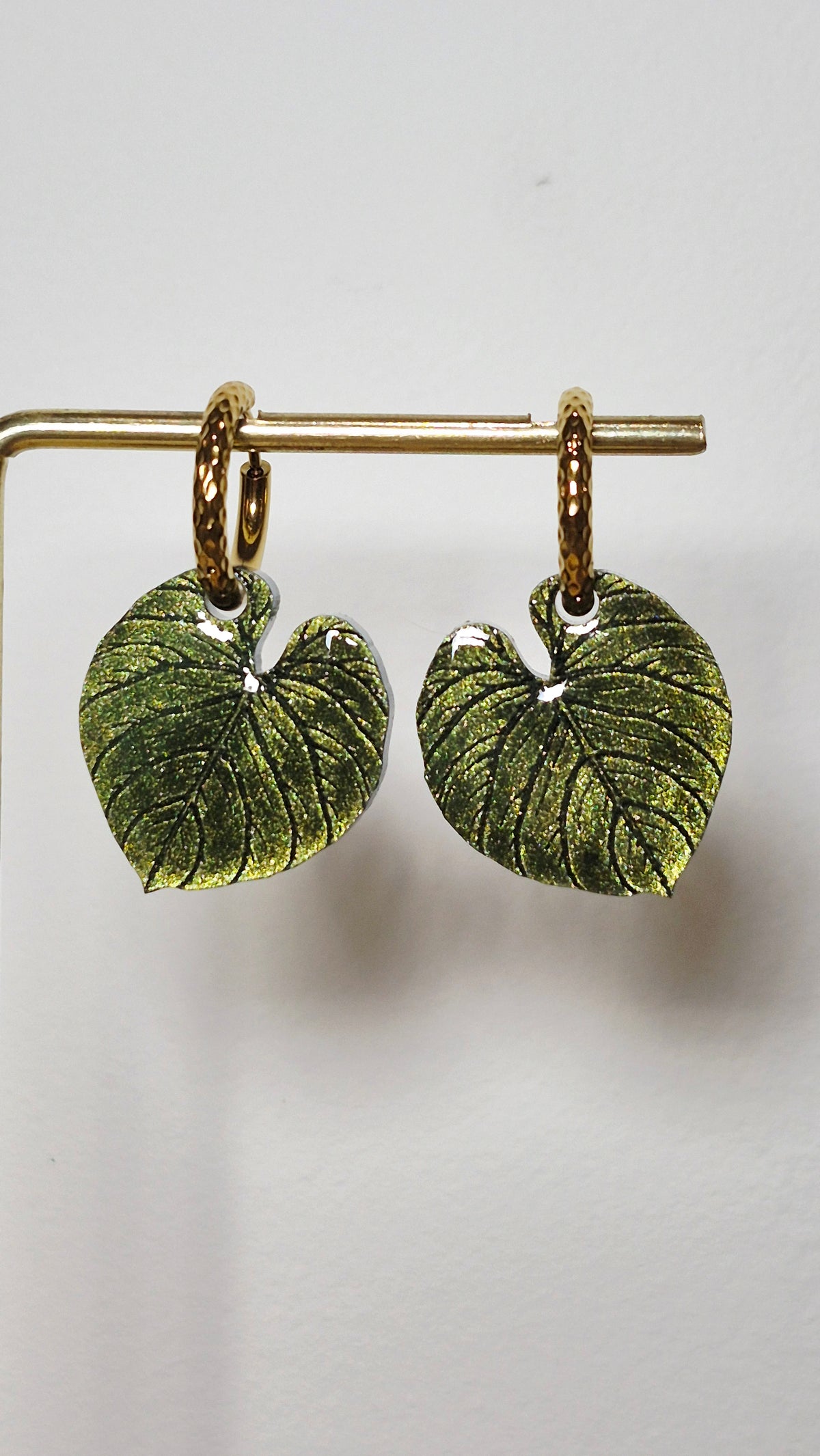 Feuilles monstera texturées