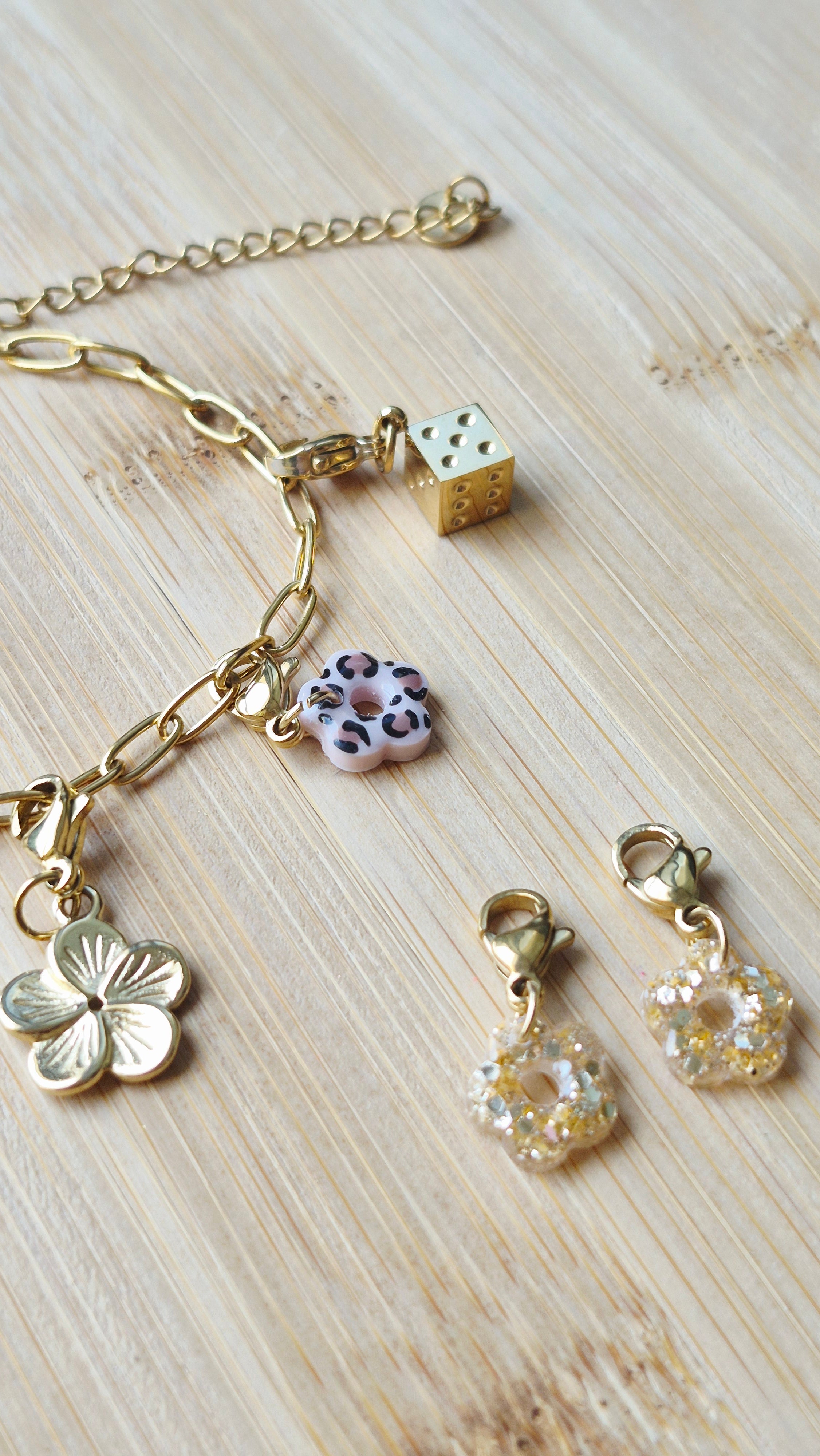 Bracelet charms collection féline