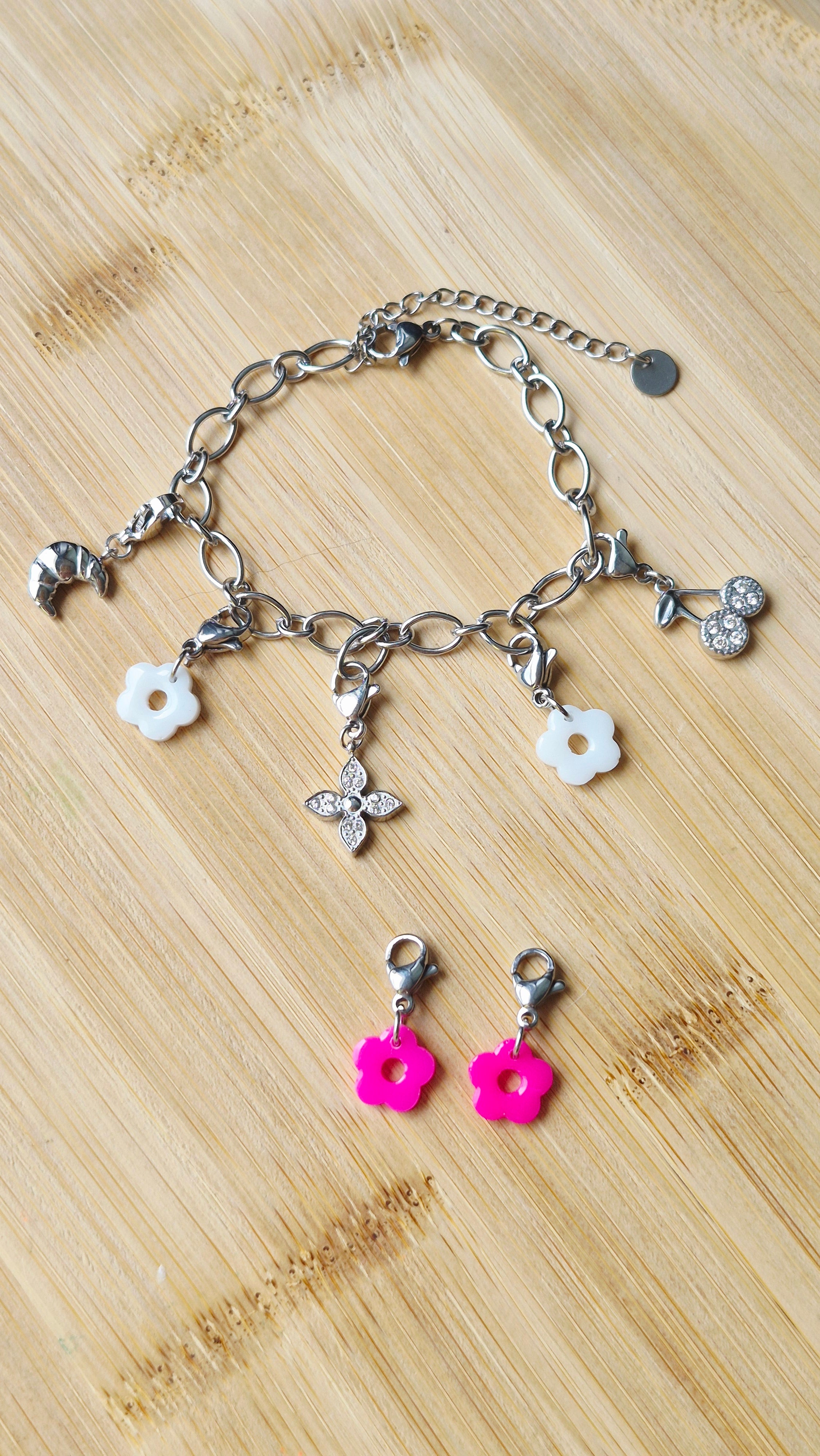 Bracelet charms collection coquette