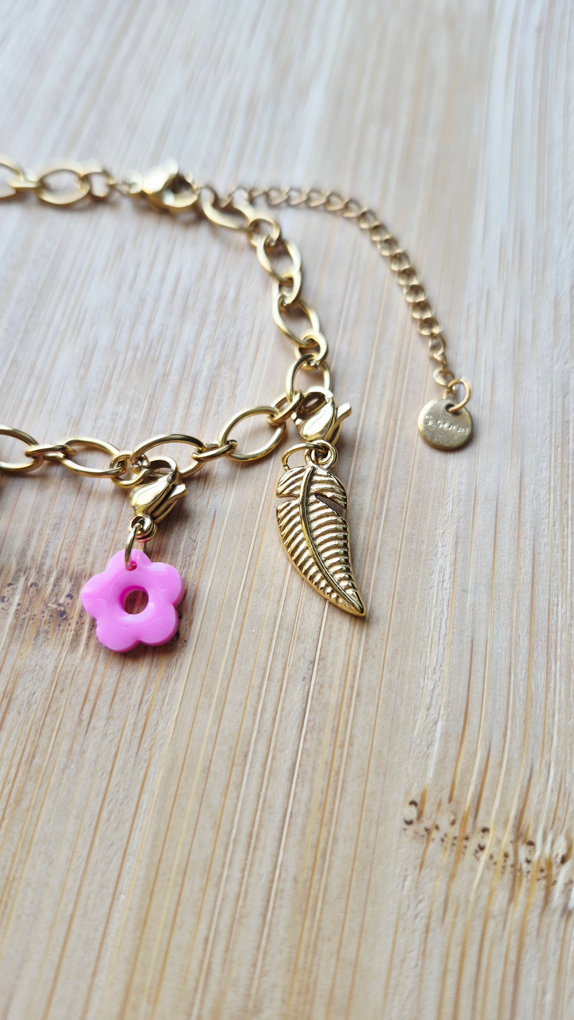 Bracelet charms collection pastel