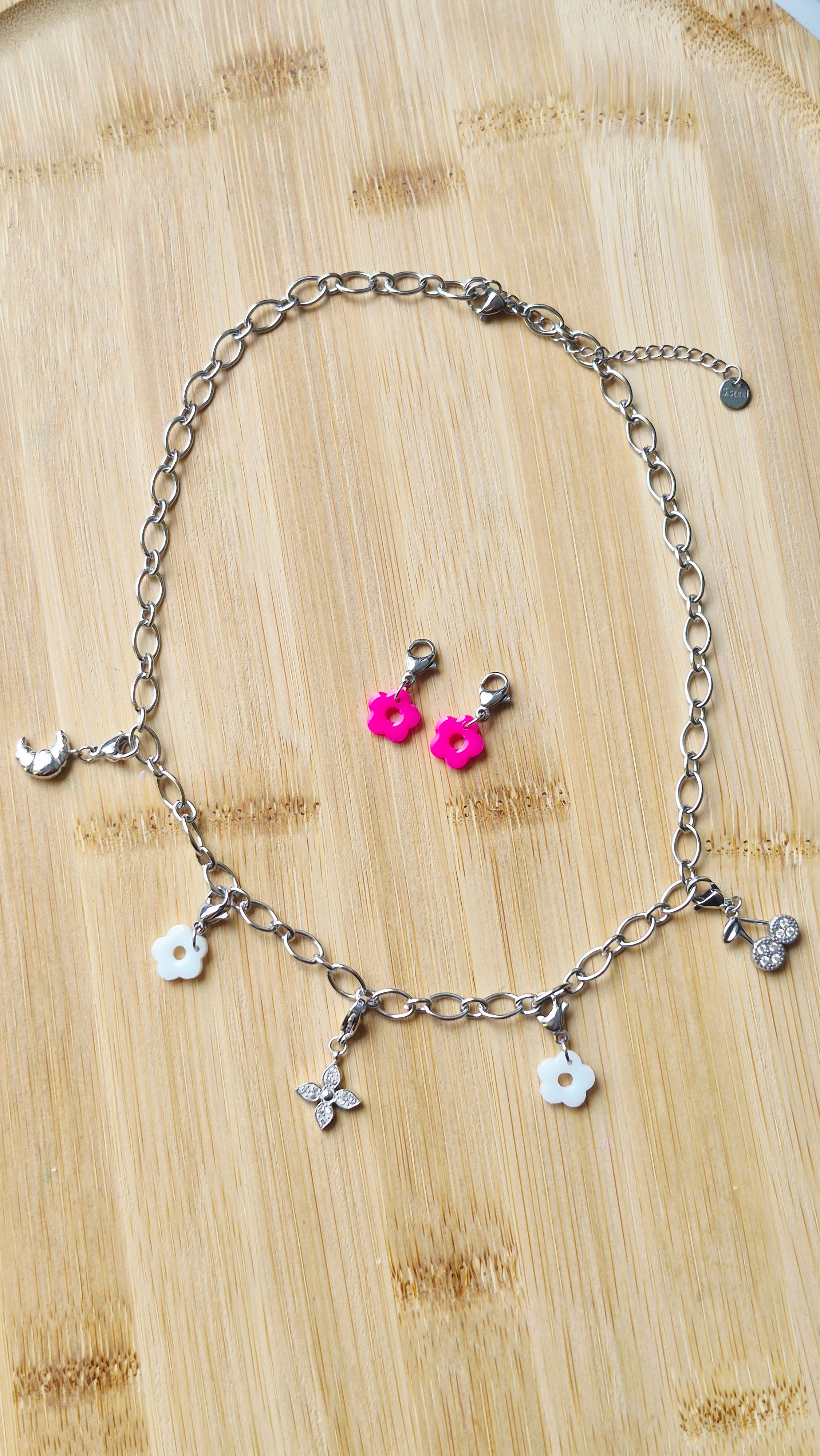 Collier charms collection coquette