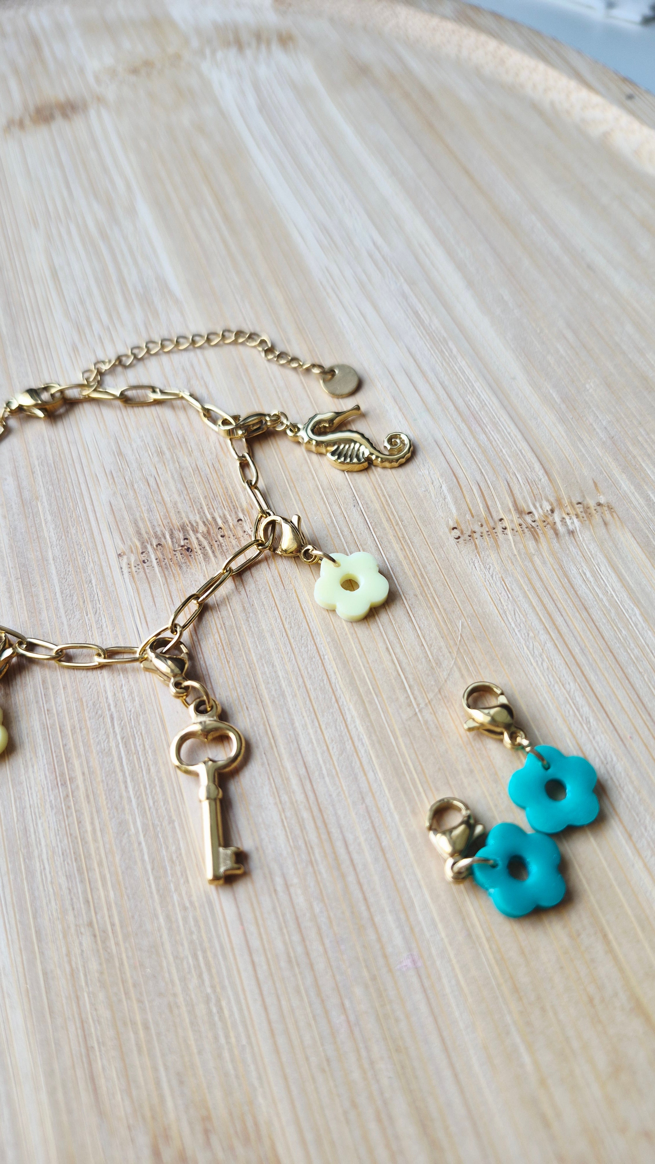 Bracelet charms collection évasion