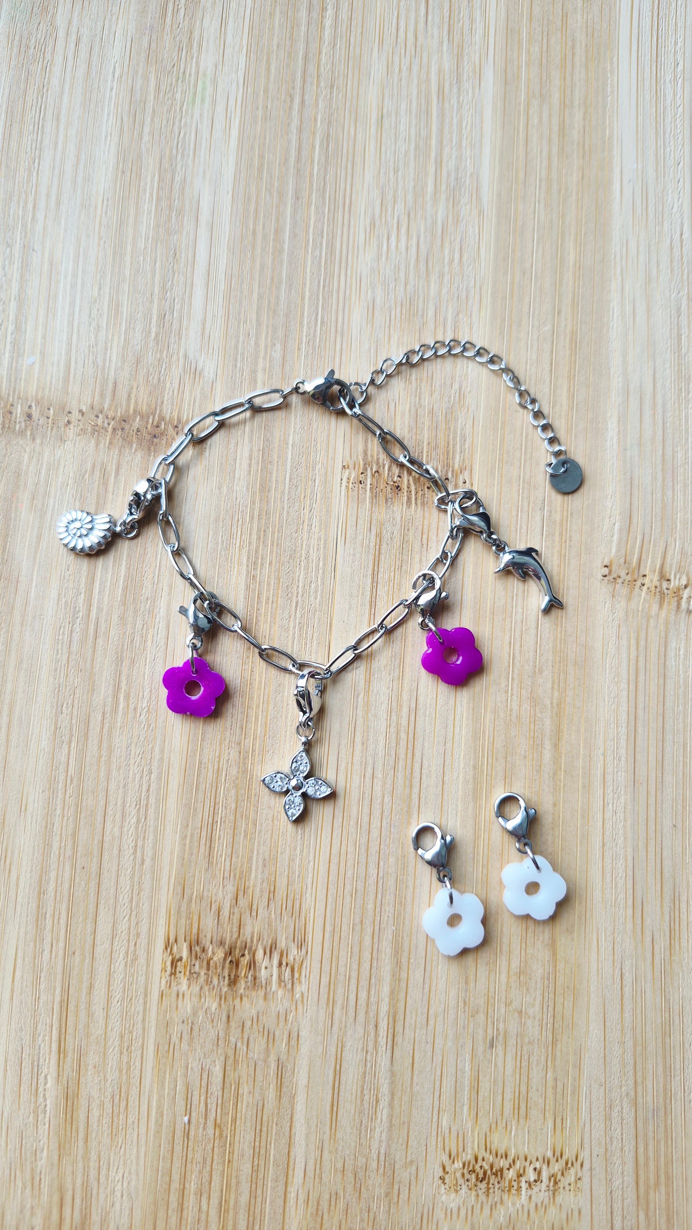 Bracelet charms collection élégance