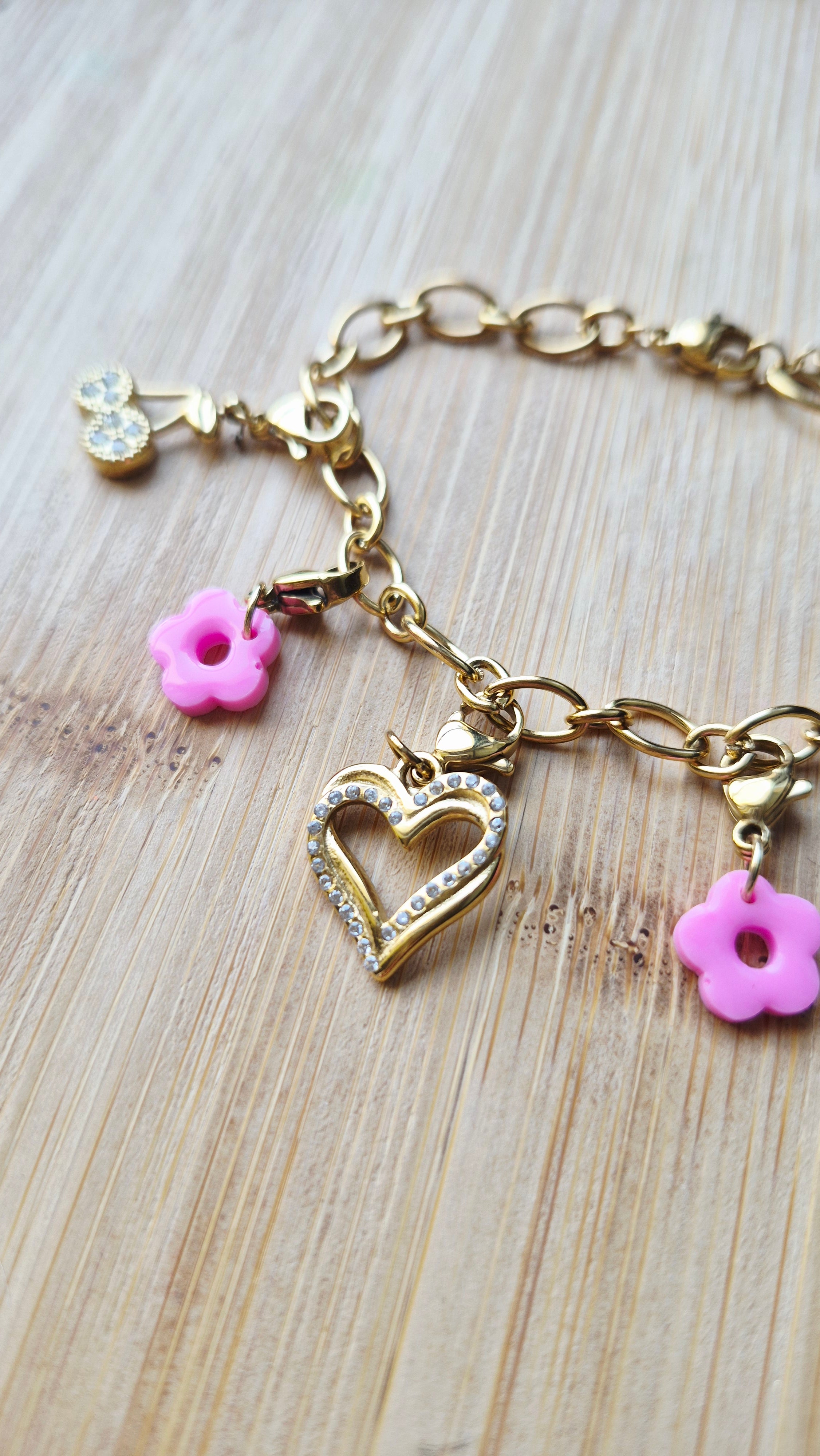 Bracelet charms collection pastel