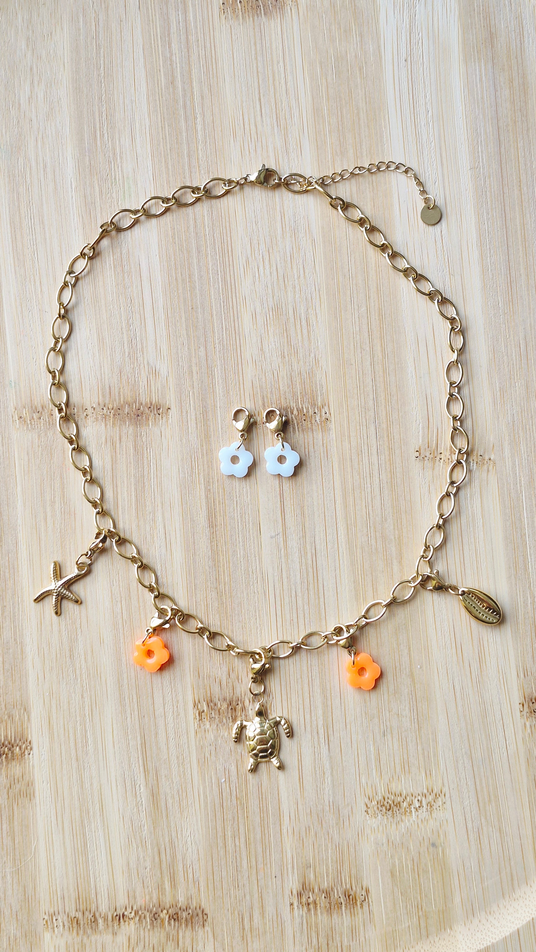 Collier charms collection soleil