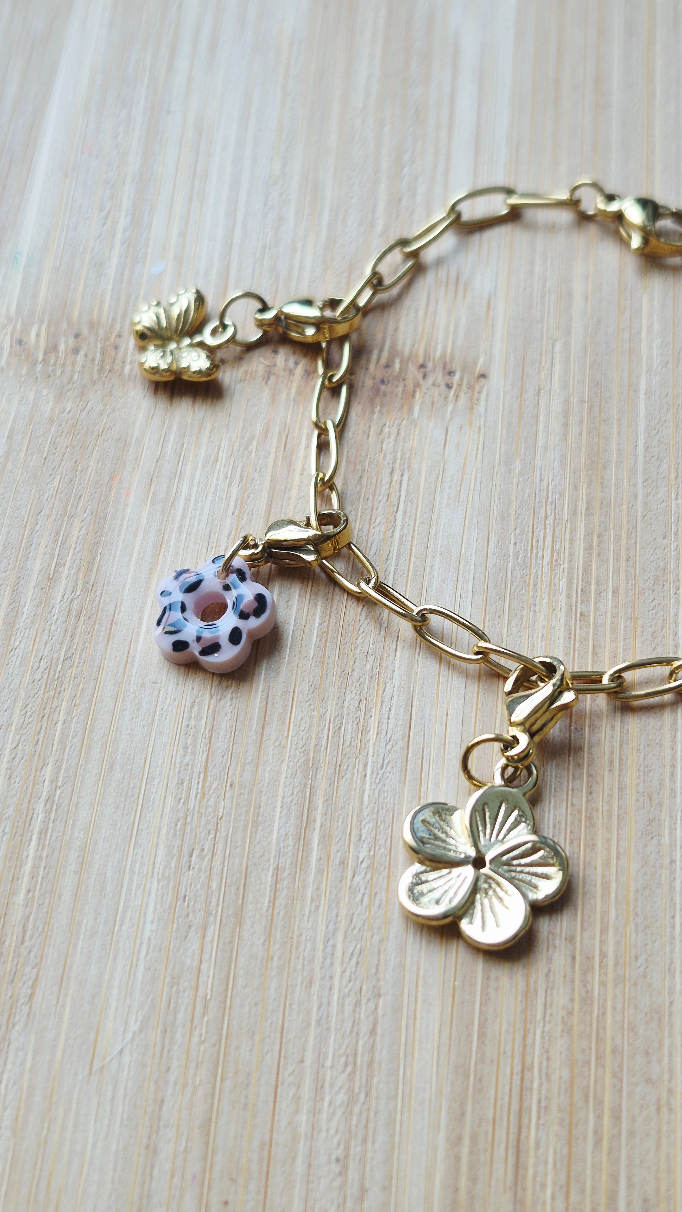 Bracelet charms collection féline