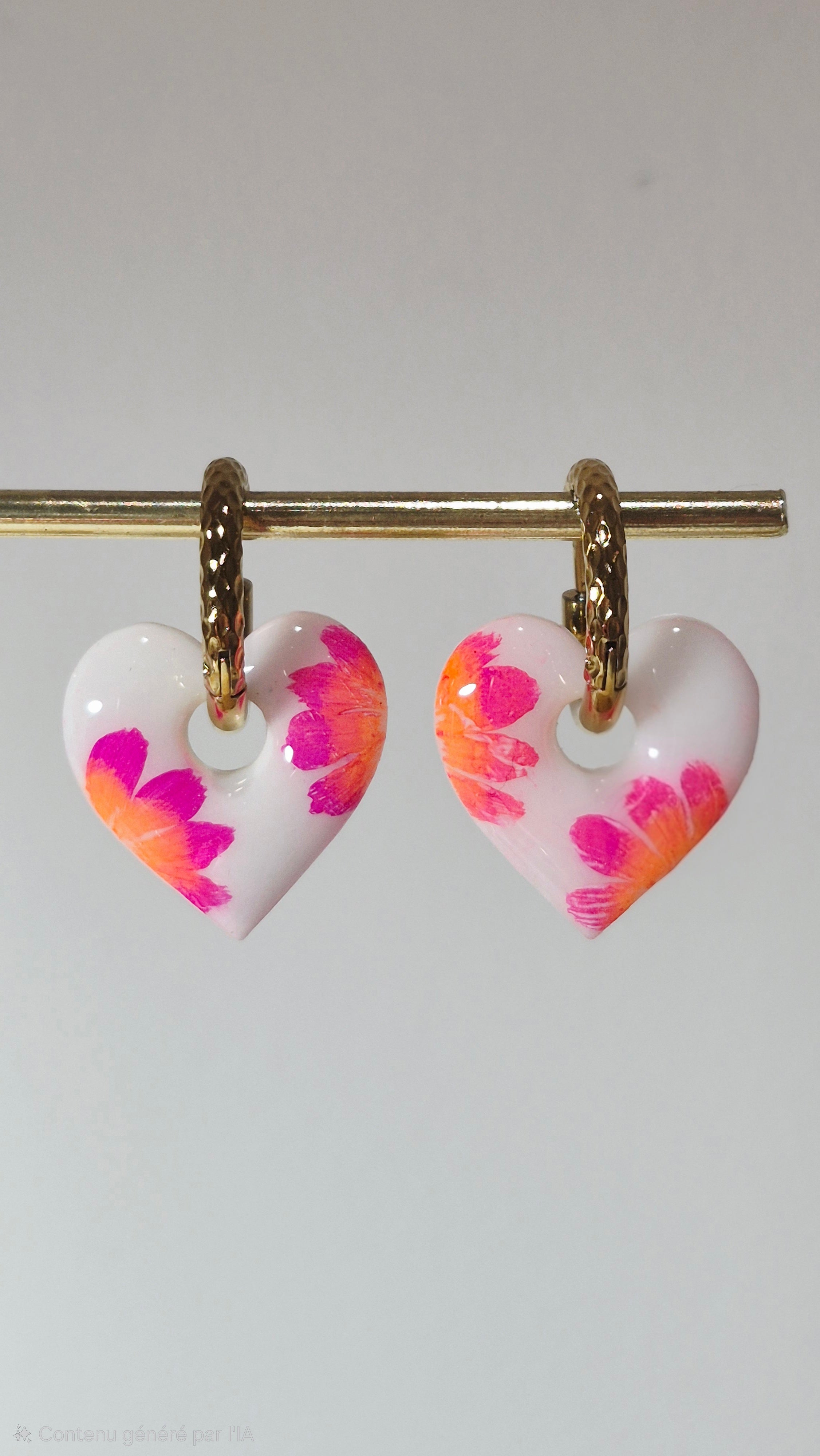 Coeurs à motifs (plusieurs motifs)