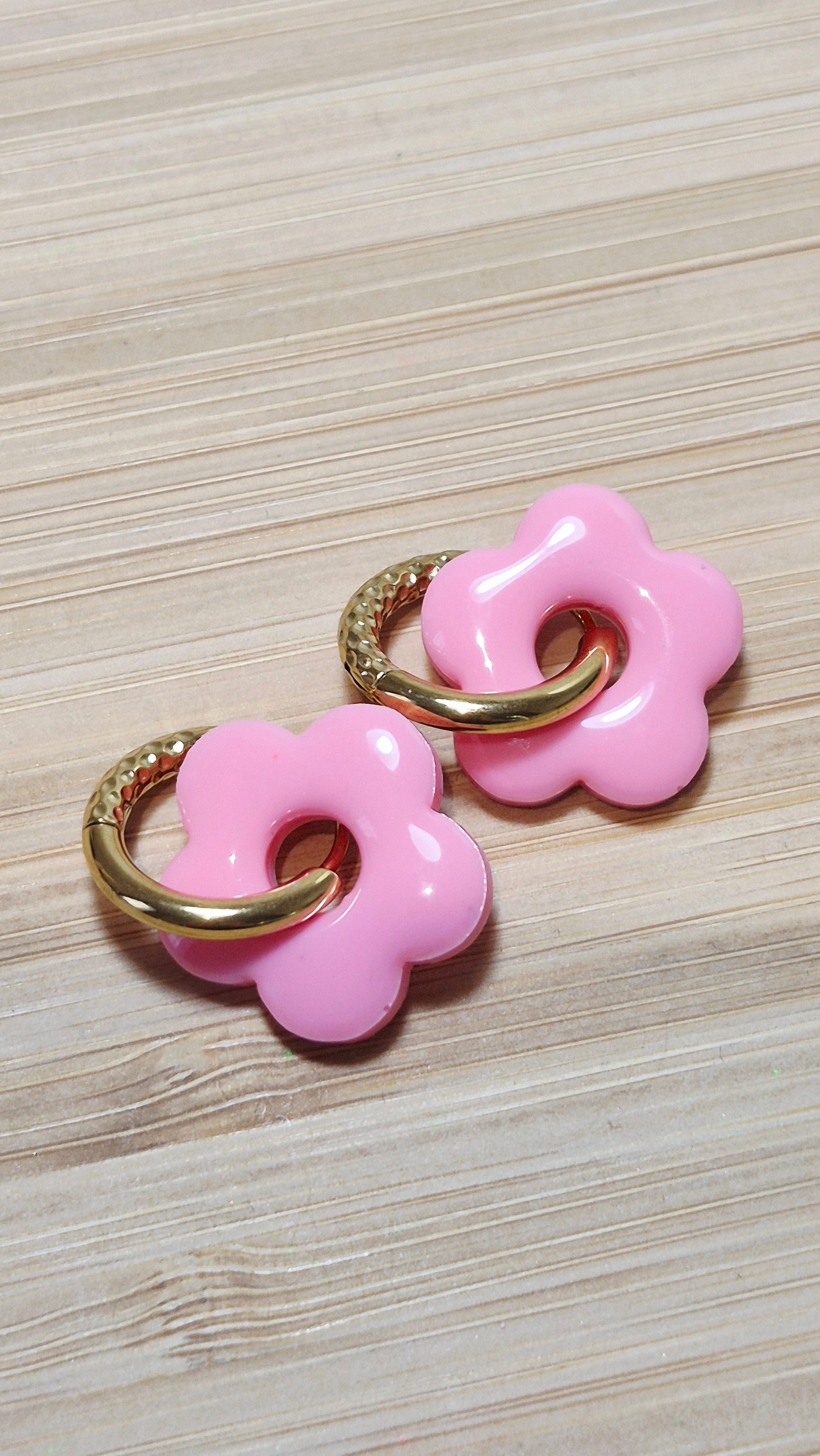 Pampilles fleurs 5 pétales unies