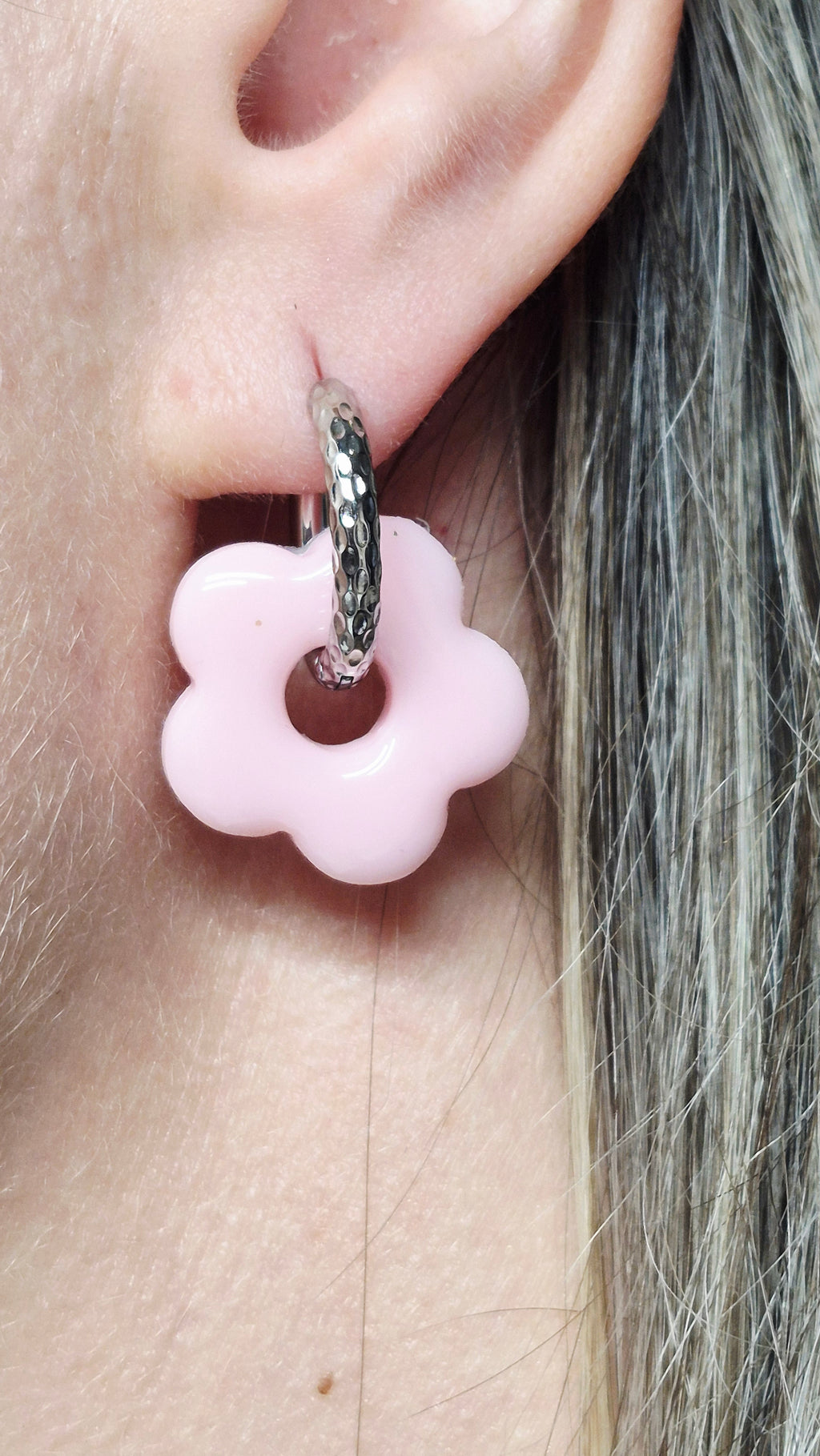 Pampilles fleurs 5 pétales unies