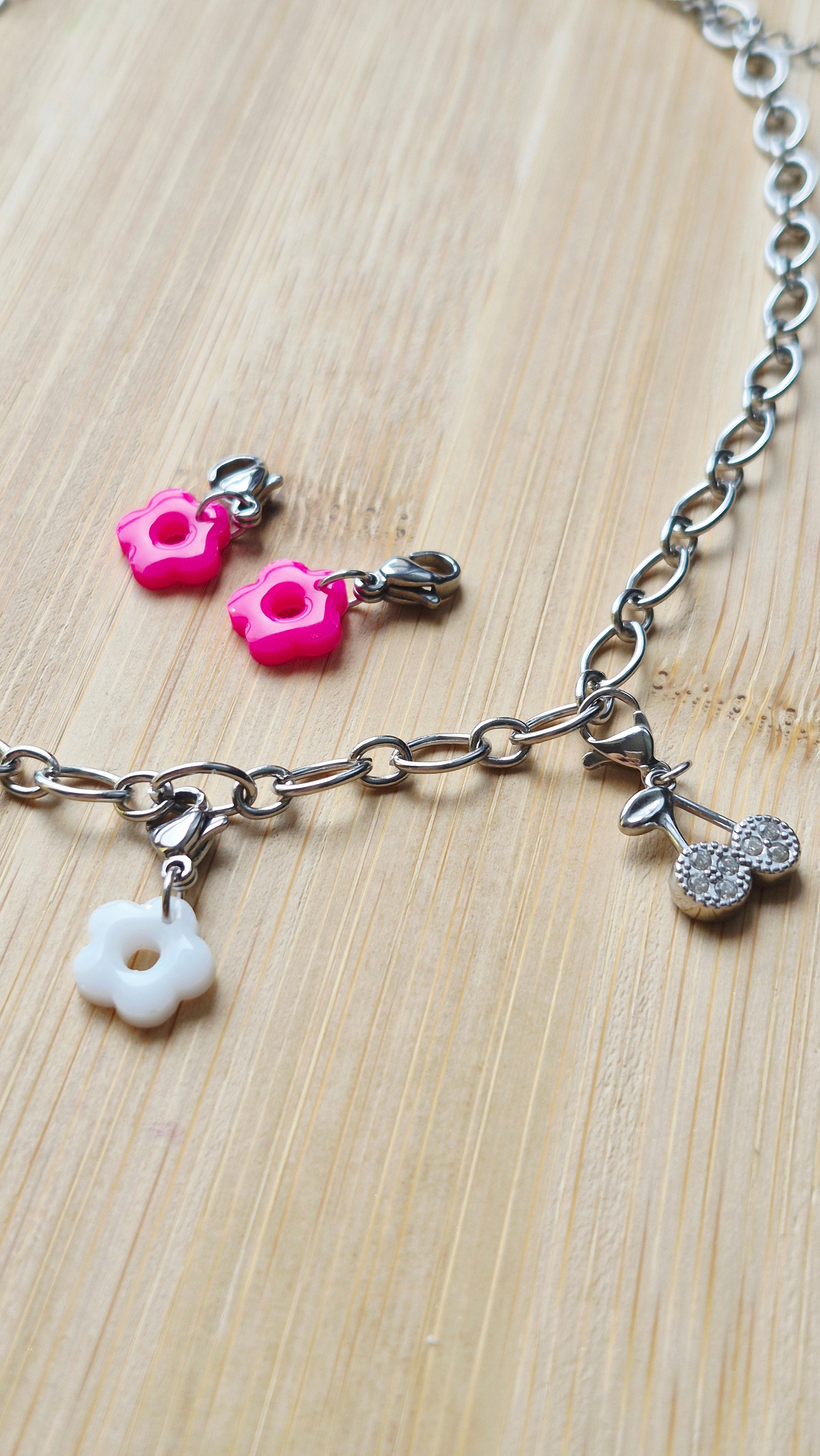 Collier charms collection coquette