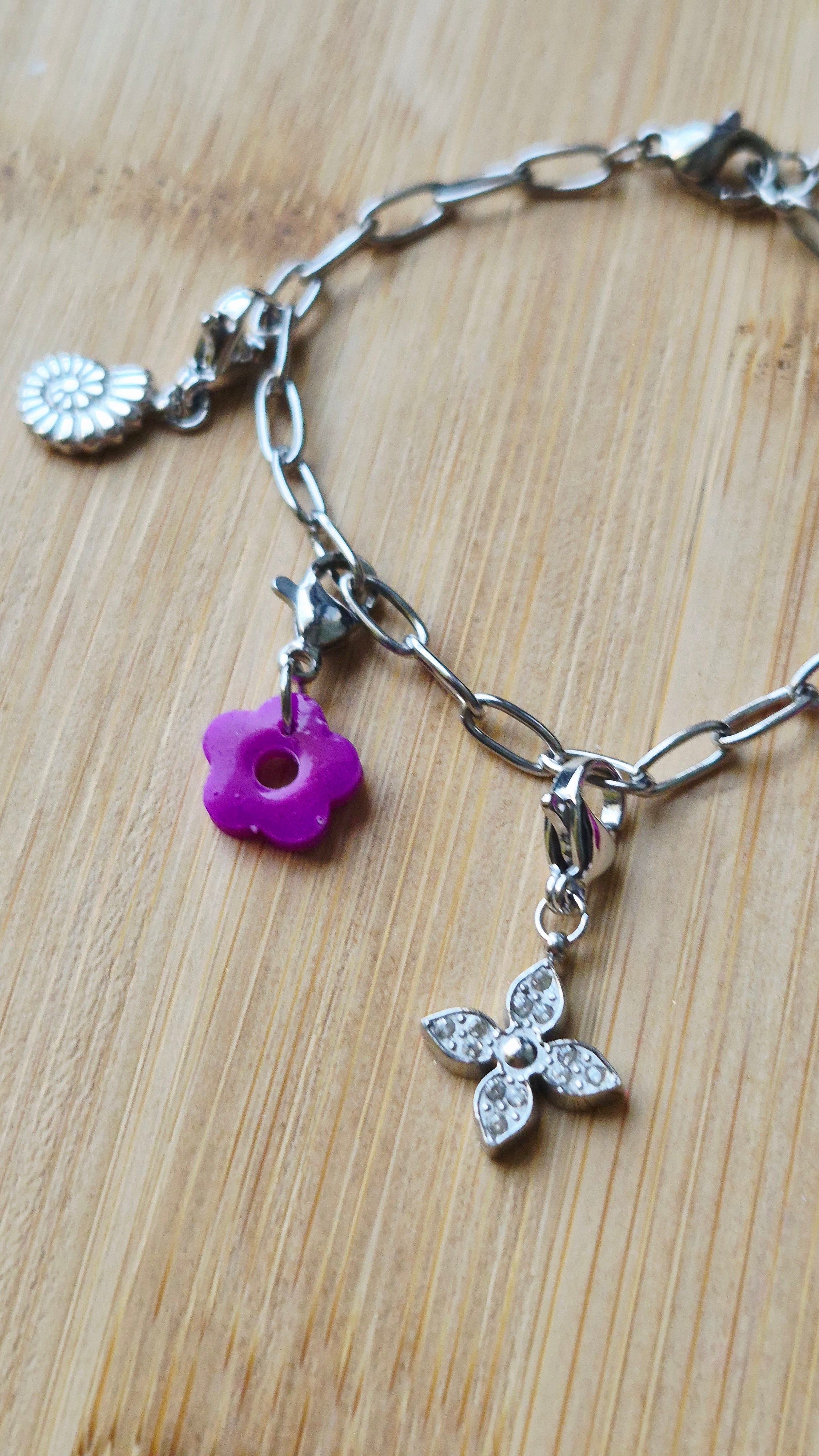 Bracelet charms collection élégance