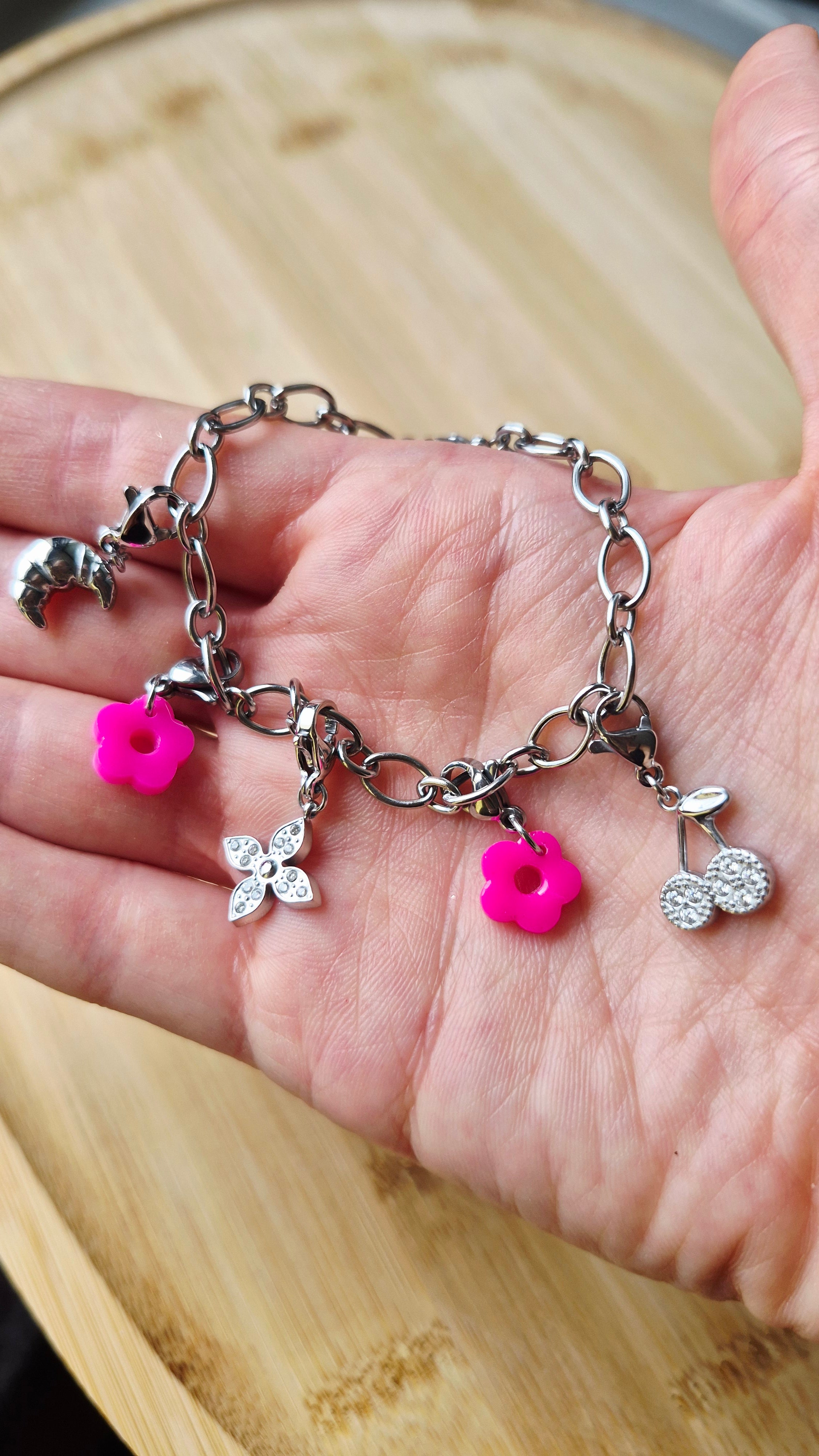 Bracelet charms collection coquette
