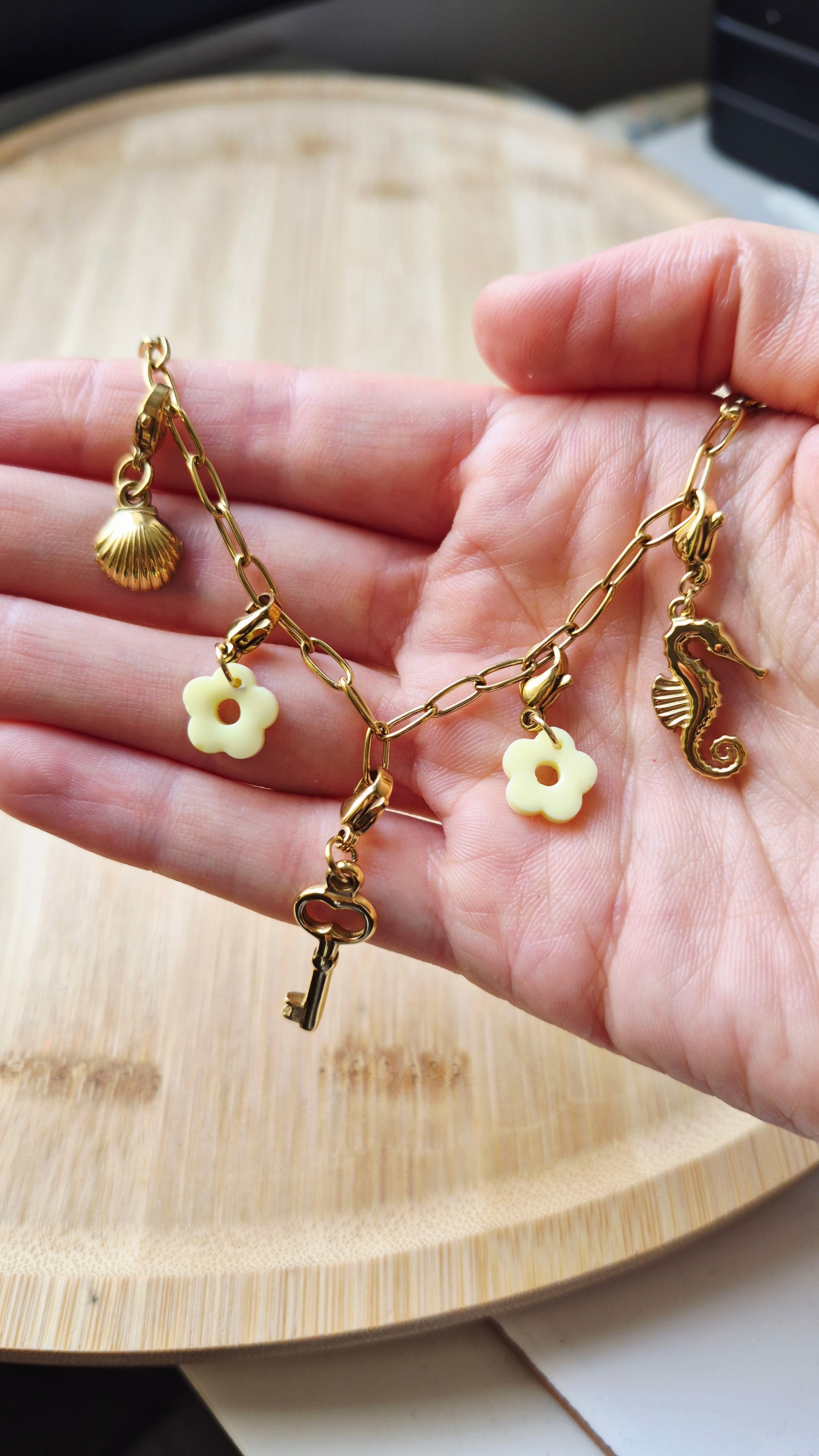 Bracelet charms collection évasion