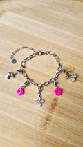 Bracelet charms collection coquette