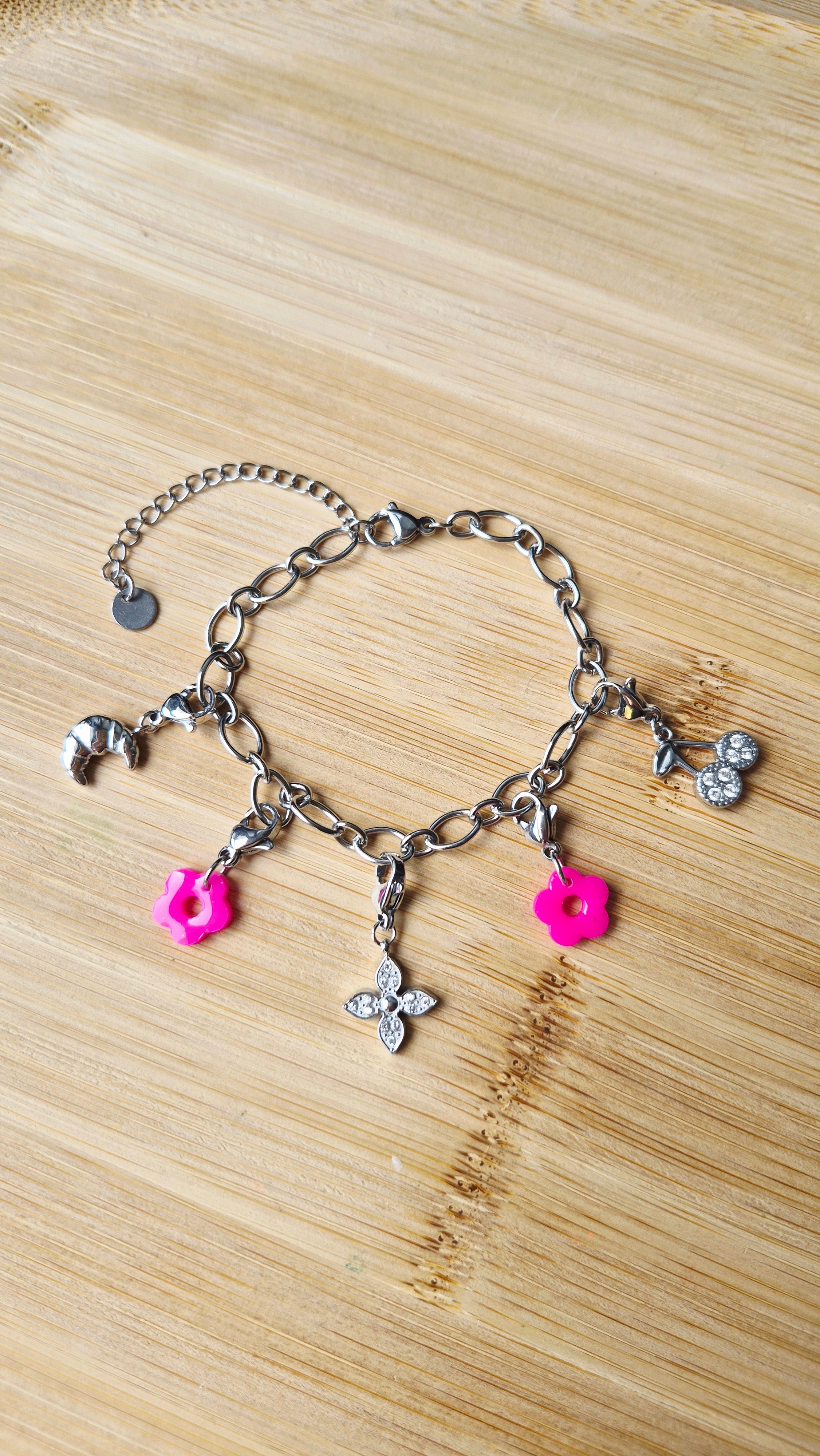 Bracelet charms collection coquette