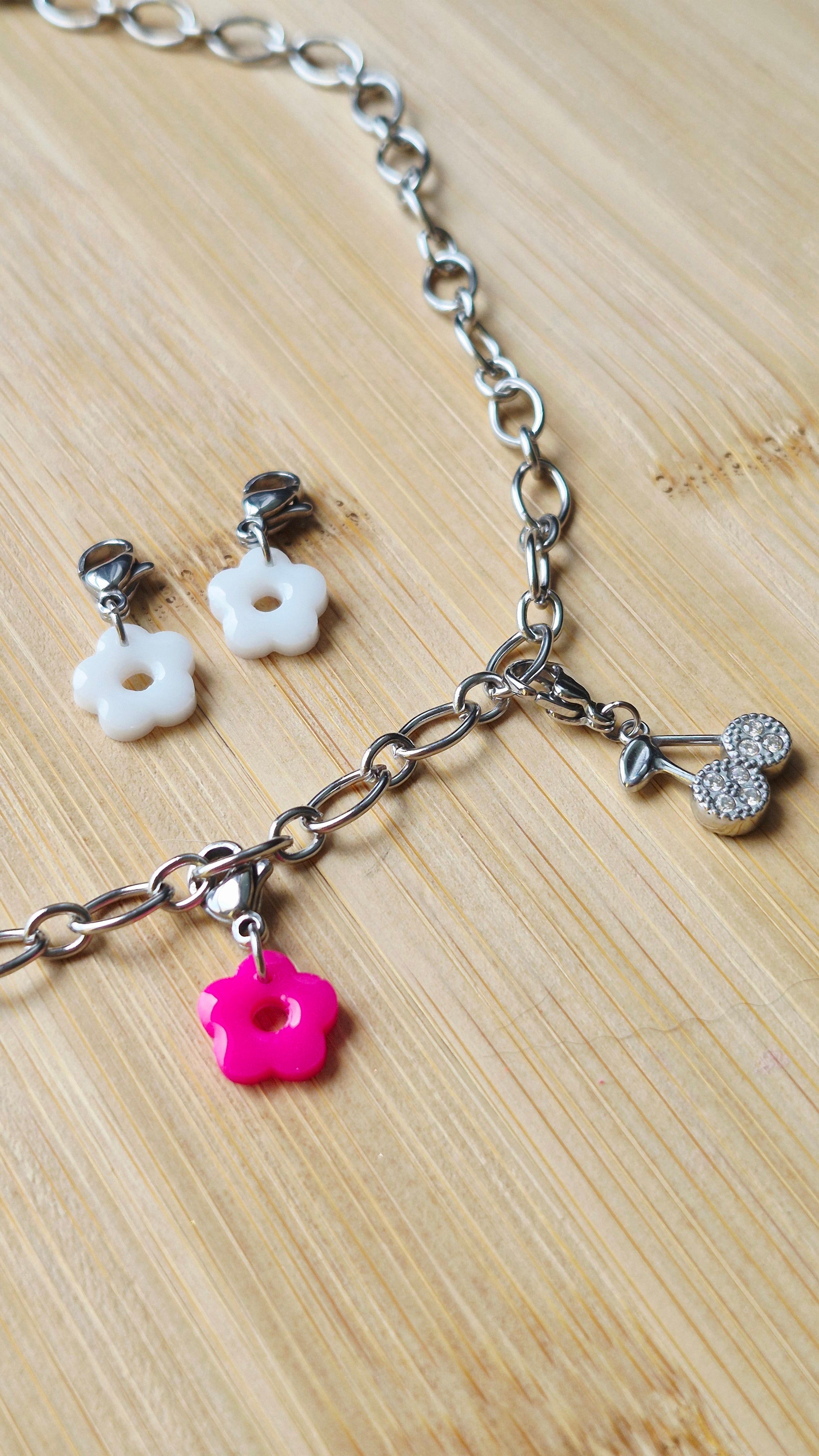 Collier charms collection coquette