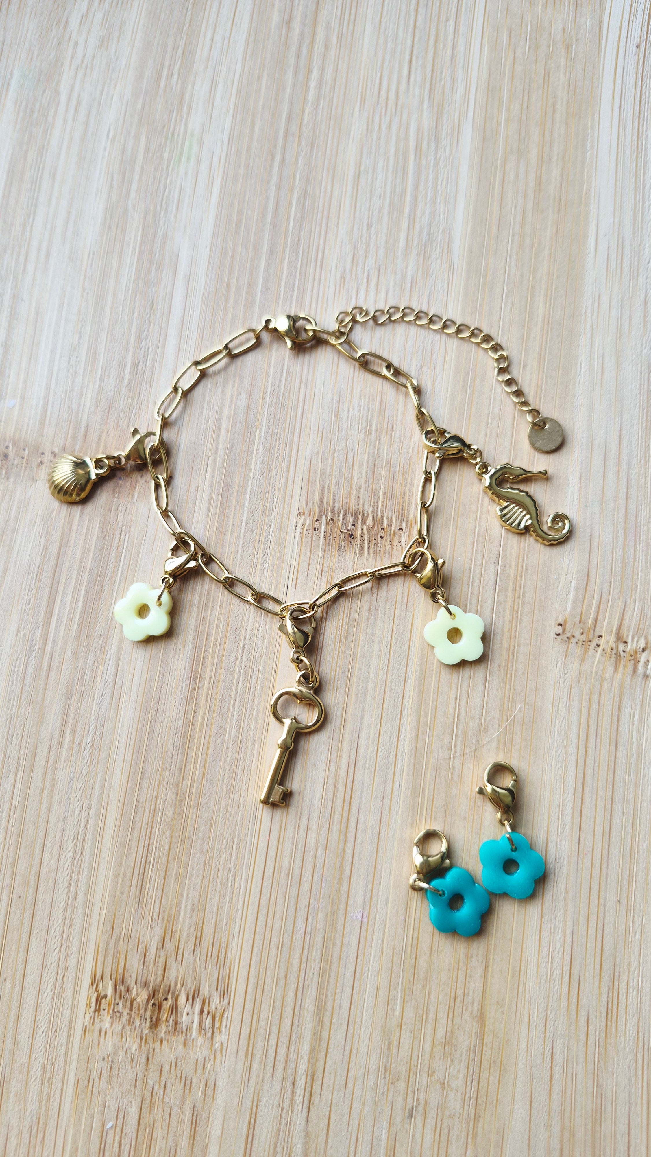 Bracelet charms collection évasion