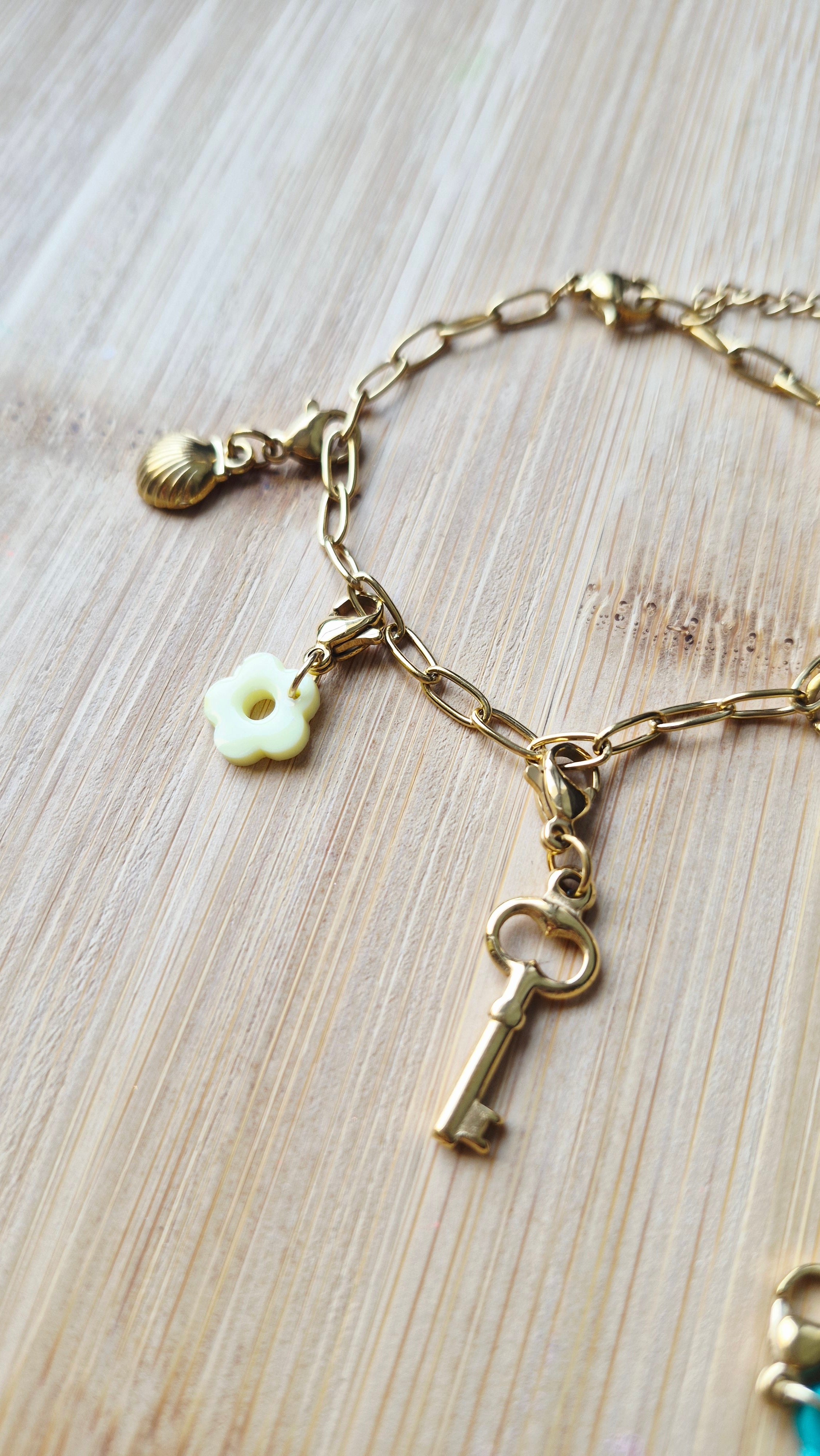 Bracelet charms collection évasion