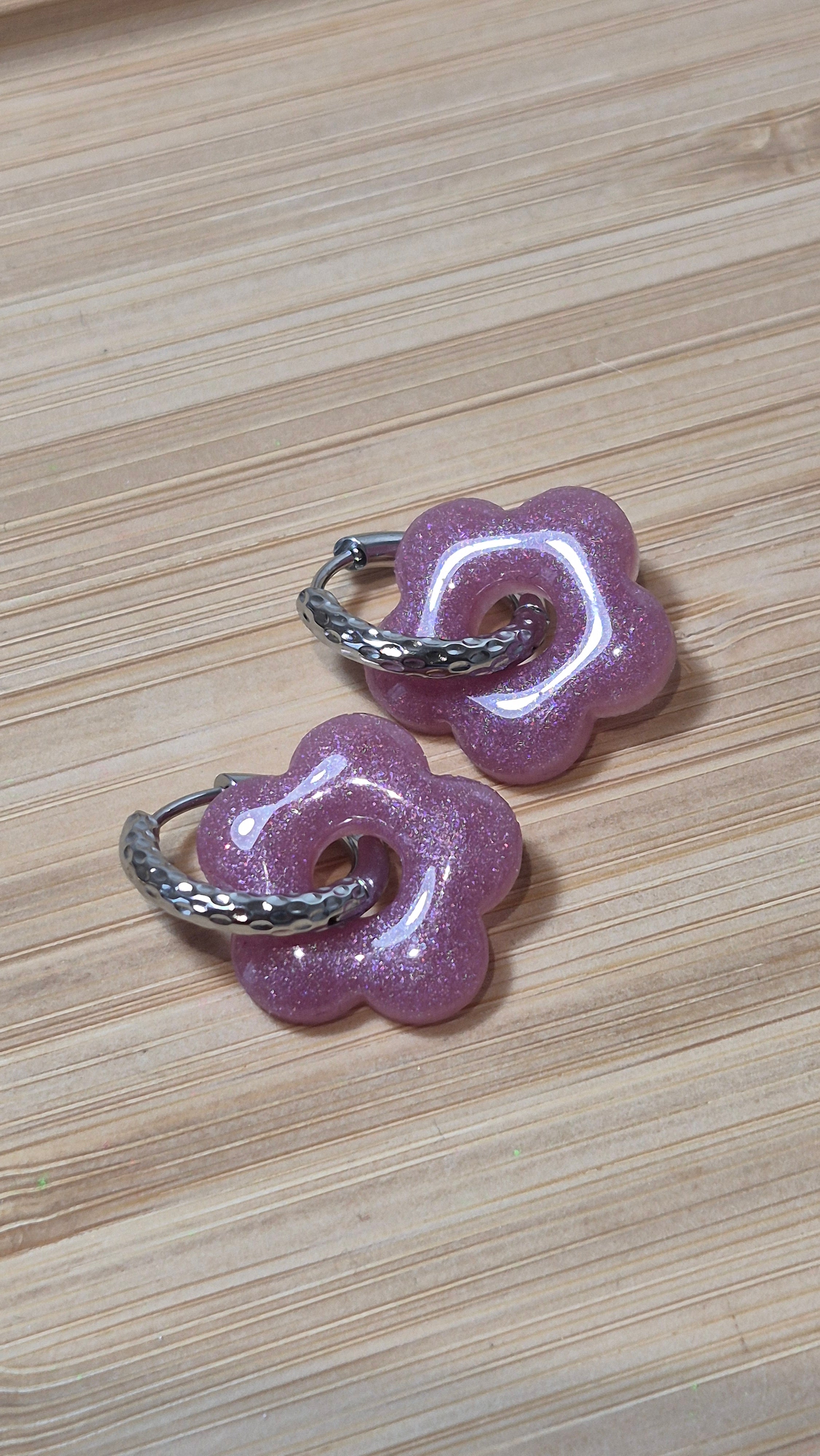 Pampilles fleurs 5 pétales unies