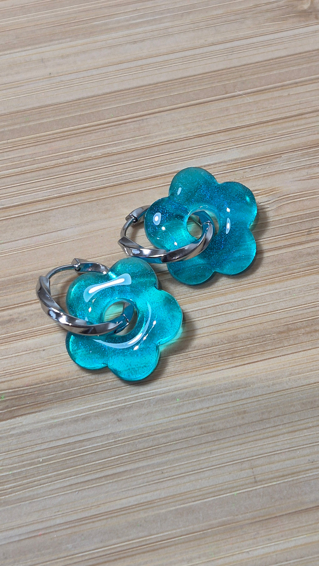 Pampilles fleurs 5 pétales unies