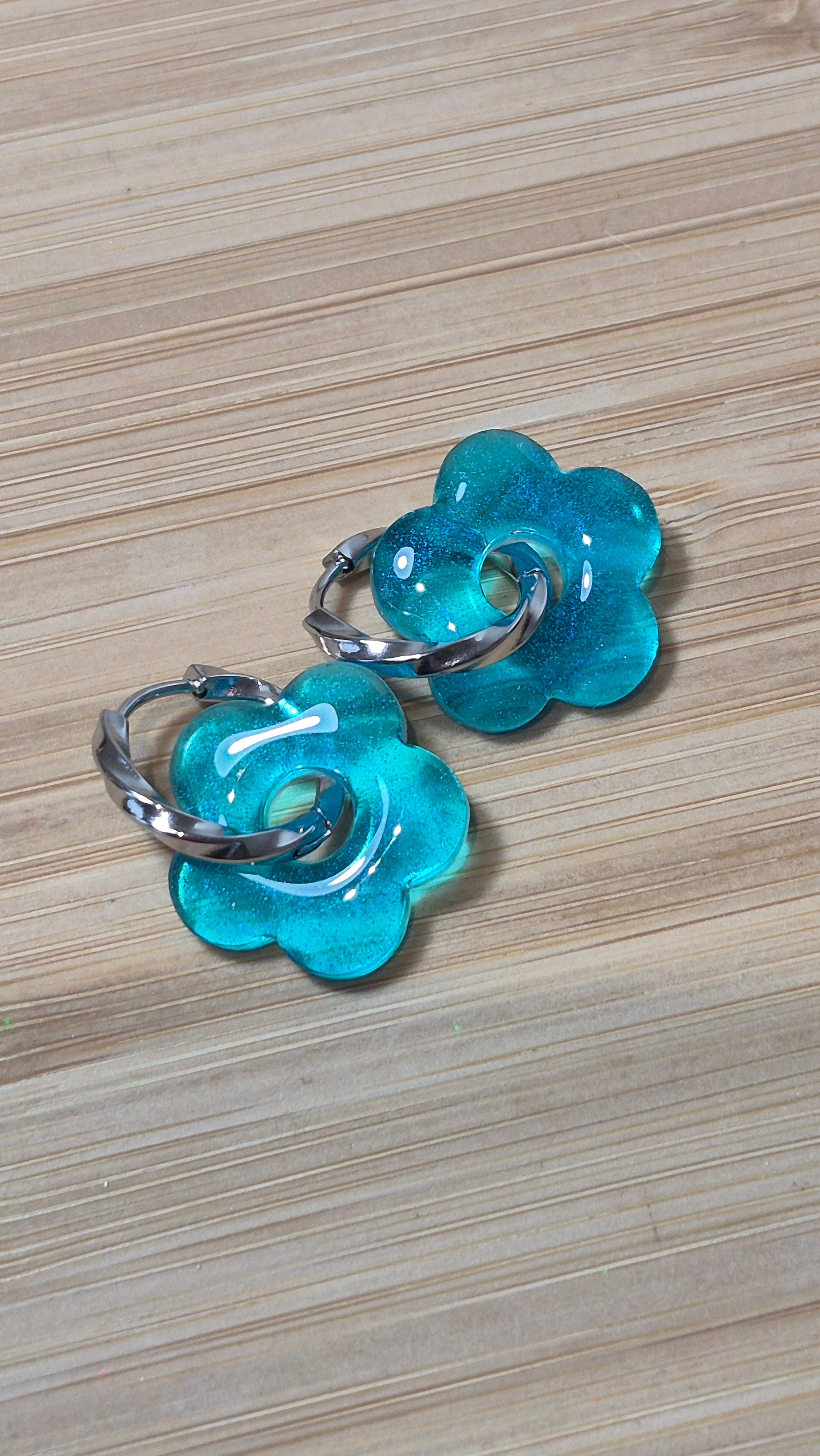 Pampilles fleurs 5 pétales unies